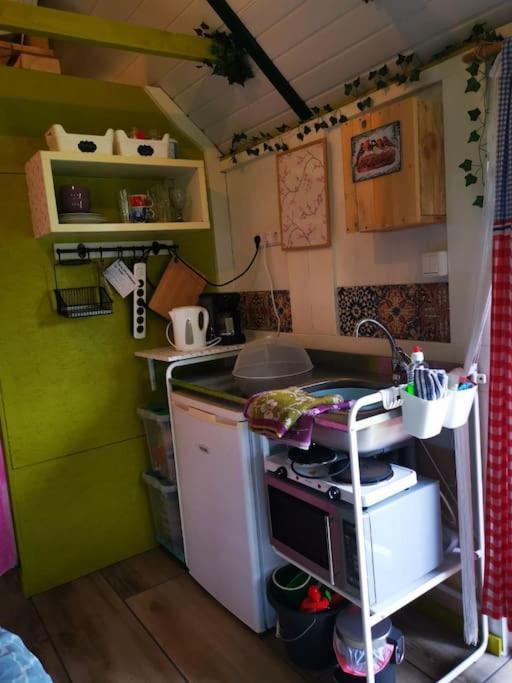 Trekkershut - Tiny House - Hikers Cottage Wijster Exterior foto
